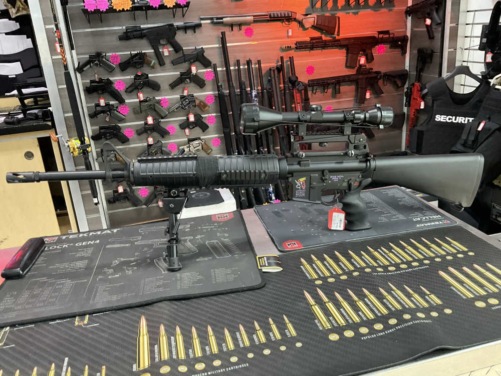 Spikes Tactical SNOWFLAKE ST-15 5.56 multi cal 18.5” heavy barrel m16-img-32