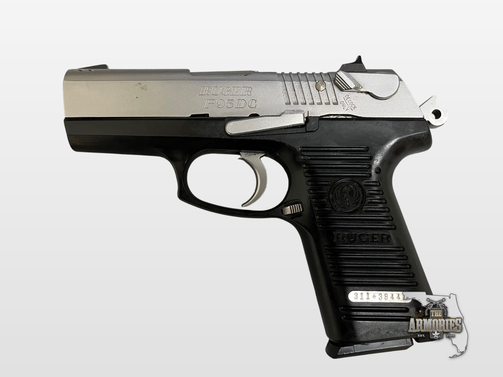 Ruger P95DC 9mm Luger Decocker Used TAWG-img-1