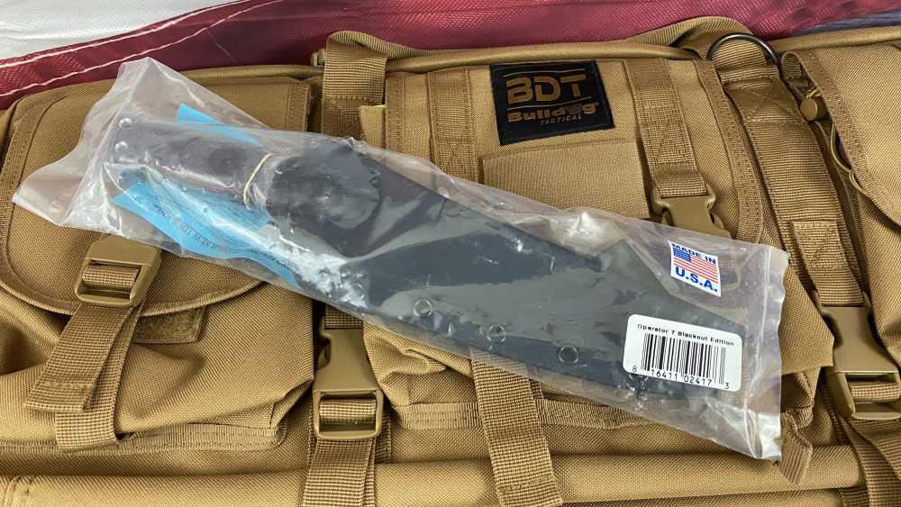TOPS Operator 7 Blackout Edition Classic American “fighting” knife OP7-02-img-9