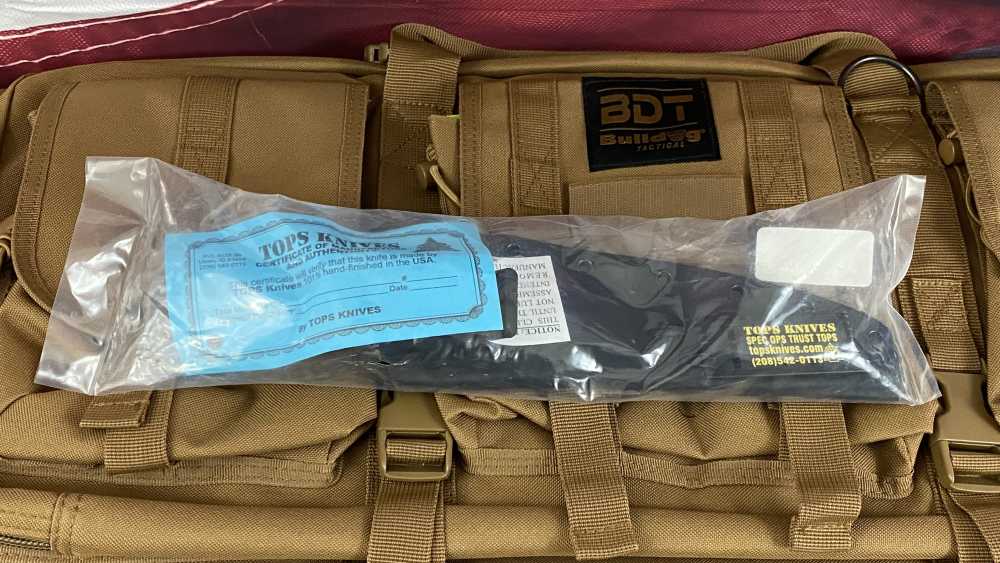 TOPS Operator 7 Blackout Edition Classic American “fighting” knife OP7-02-img-7