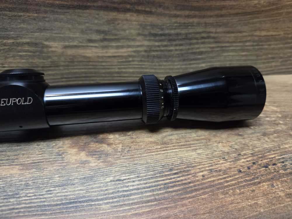 SUPER RARE Gloss Leupold Vari-X IIc 3-9x40 Post & Crosshair Rifle Scope -img-1