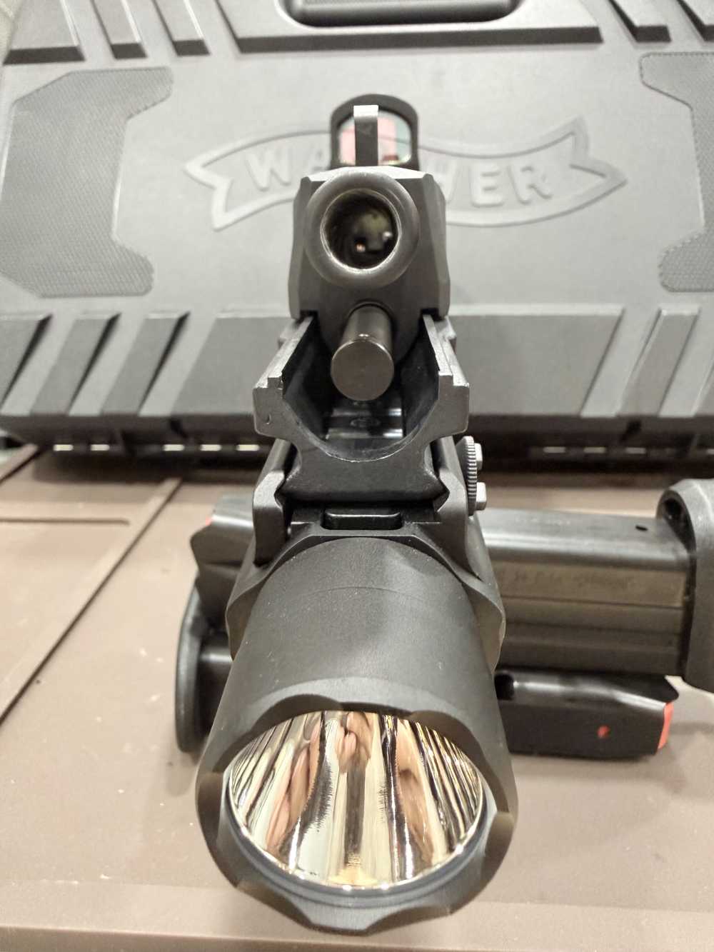 NEW Never fired Walther PDP F-Series 4" Holosun 507C Olight DPM Tri + 3 mag-img-6
