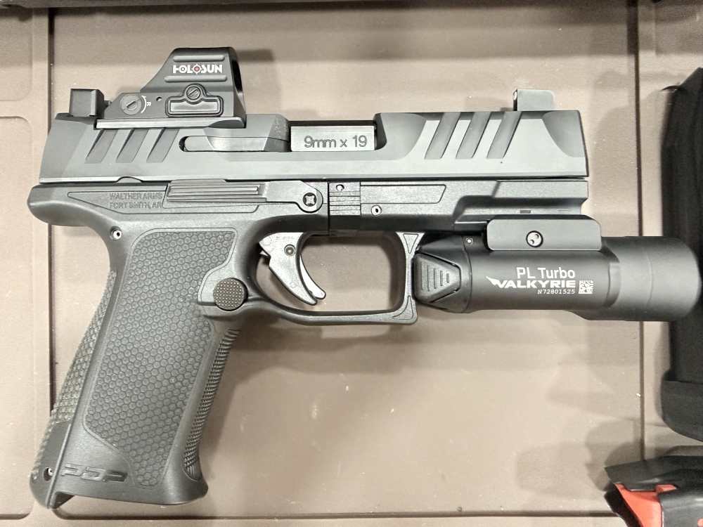 NEW Never fired Walther PDP F-Series 4" Holosun 507C Olight DPM Tri + 3 mag-img-5