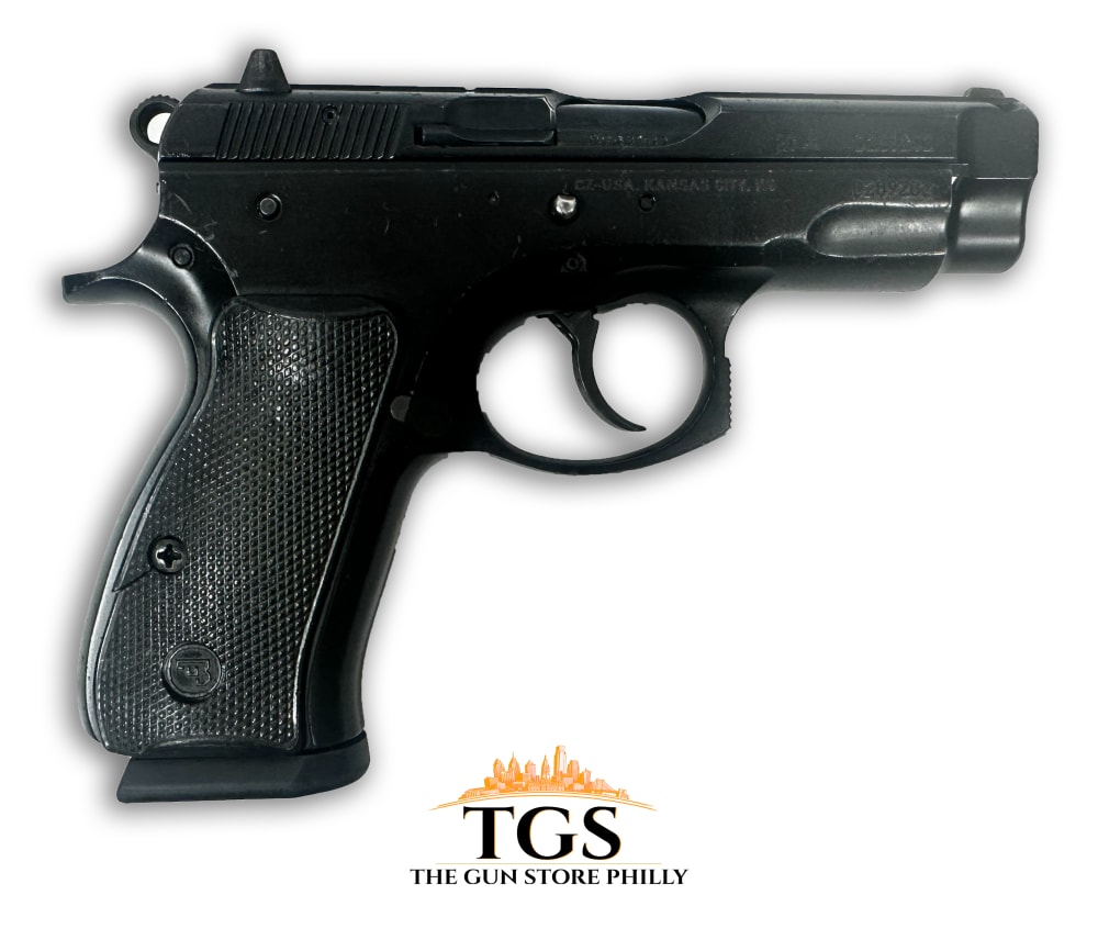 CZ 75 Compact 9mm 3.7 Inch All Steel SA/DA Black Surplus Used Surplus Wear-img-1
