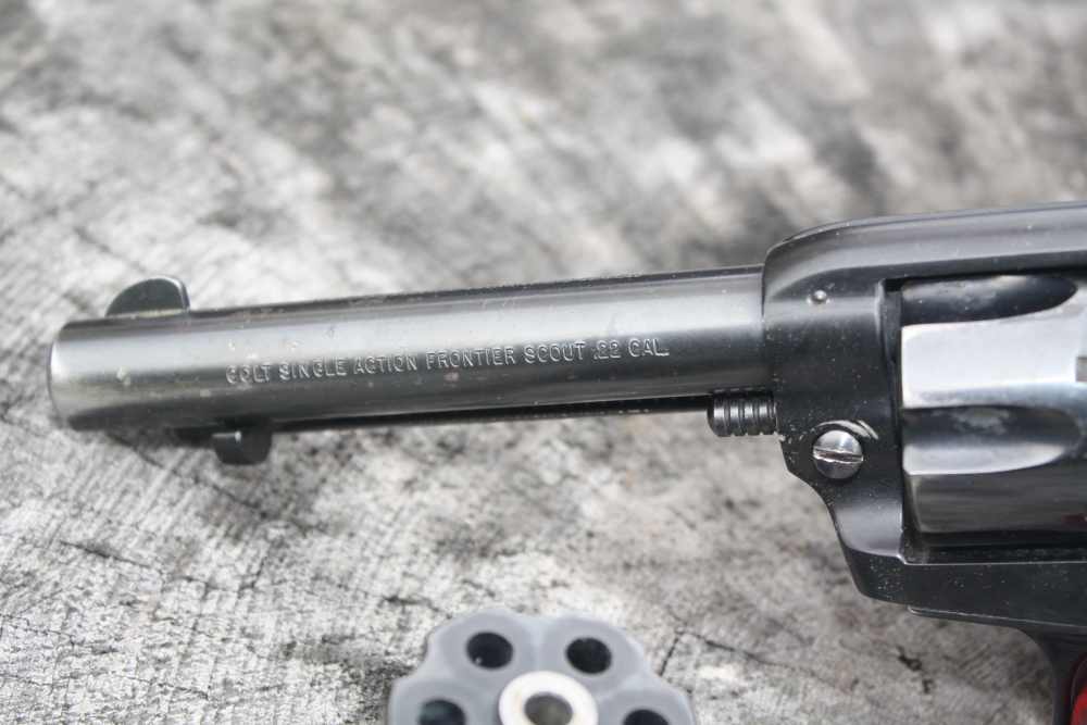 Colt Frontier Scout 22lr/22magnum 4 3/4" NICE! 1969 C&R OK-img-2
