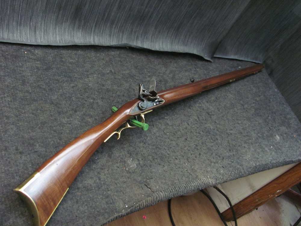 PEDERSOLI 54 Caliber Flintlock BIG Gun - Un Fired -  Frontier Rifle 2007 ?-img-36
