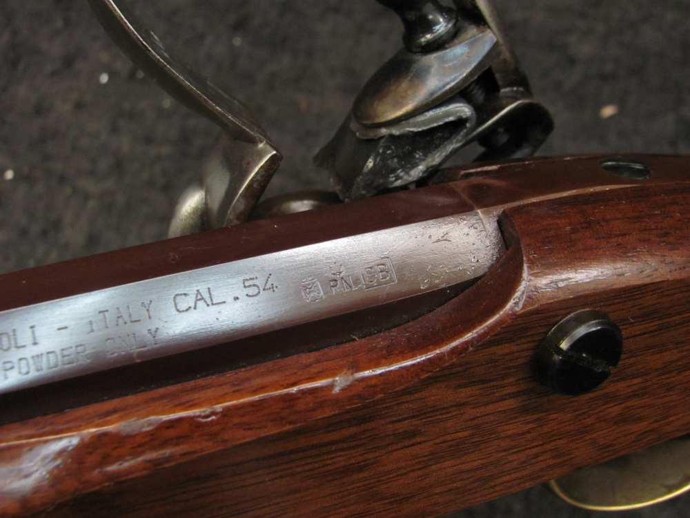 PEDERSOLI 54 Caliber Flintlock BIG Gun - Un Fired -  Frontier Rifle 2007 ?-img-32