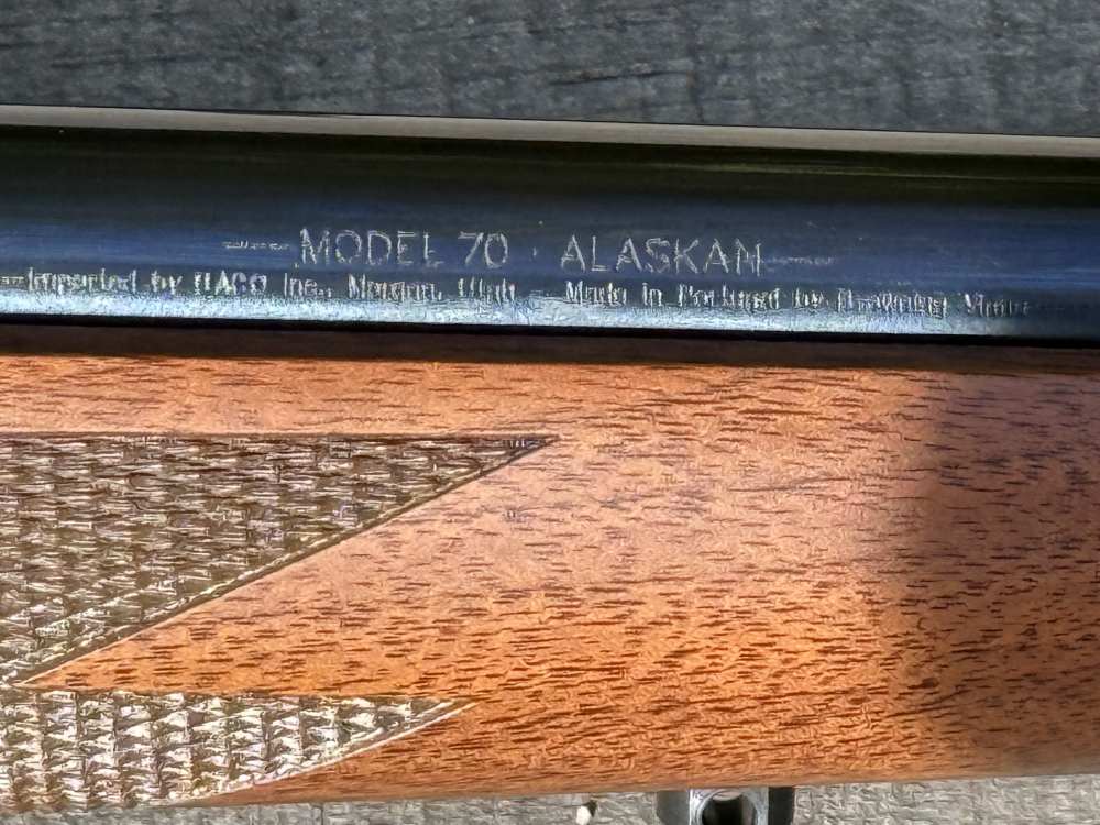 Winchester M 70 Alaskan 375 H&H bolt action  UPC# 048702002557-img-15