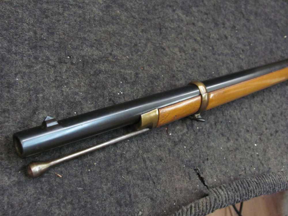Vintage 1970's NAVY ARMS  CIVIL WAR REMINGTON 1863 ZOUAVE RIFLE 58 FREE -img-54