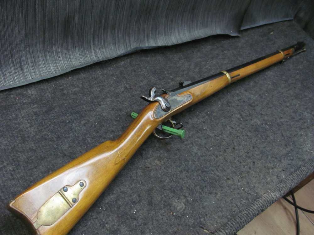 Vintage 1970's NAVY ARMS  CIVIL WAR REMINGTON 1863 ZOUAVE RIFLE 58 FREE -img-34