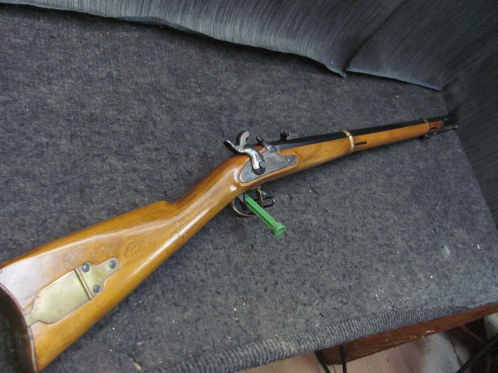 Vintage 1970's NAVY ARMS  CIVIL WAR REMINGTON 1863 ZOUAVE RIFLE 58 FREE -img-58