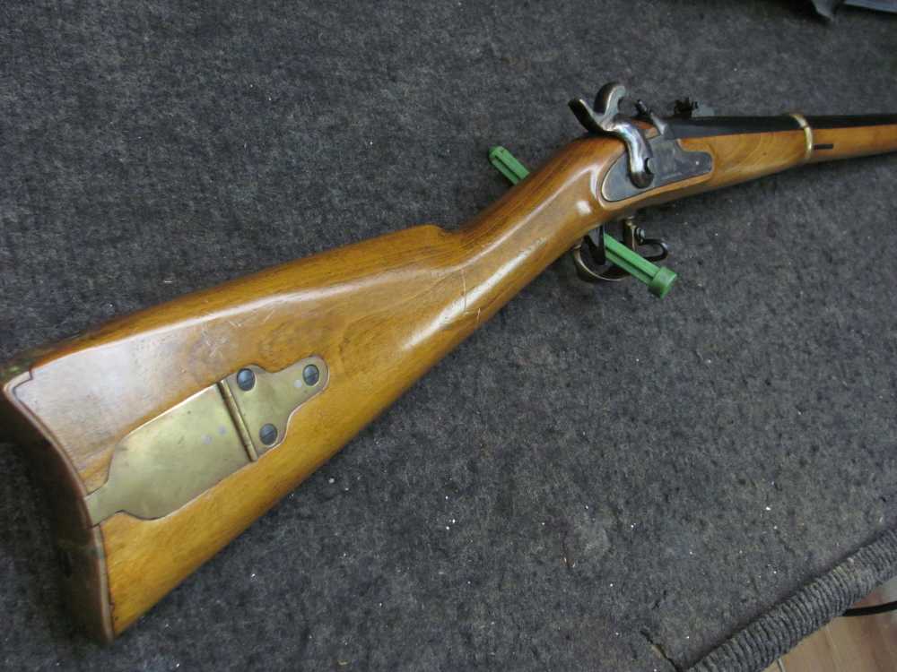 Vintage 1970's NAVY ARMS  CIVIL WAR REMINGTON 1863 ZOUAVE RIFLE 58 FREE -img-35