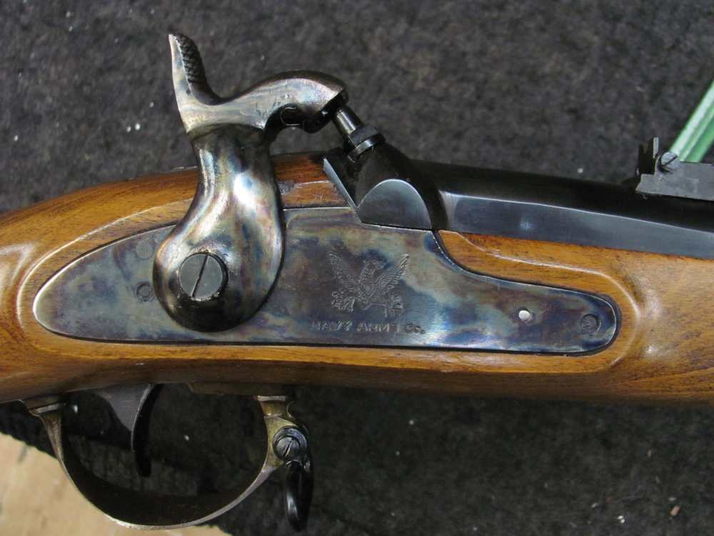 Vintage 1970's NAVY ARMS  CIVIL WAR REMINGTON 1863 ZOUAVE RIFLE 58 FREE -img-12