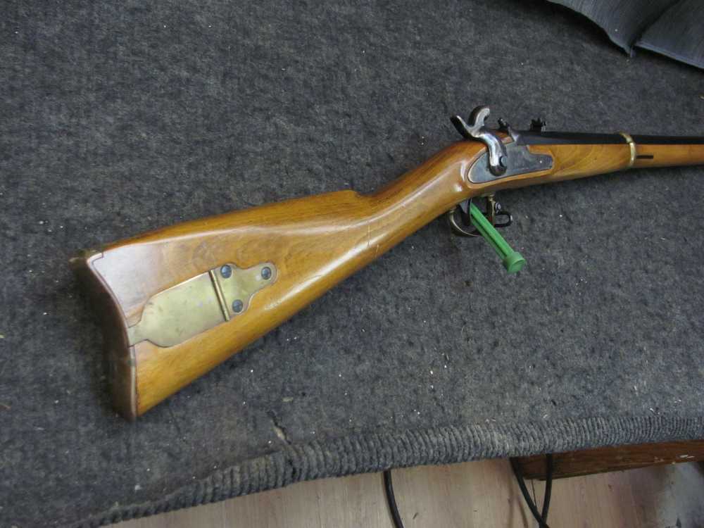 Vintage 1970's NAVY ARMS  CIVIL WAR REMINGTON 1863 ZOUAVE RIFLE 58 FREE -img-57