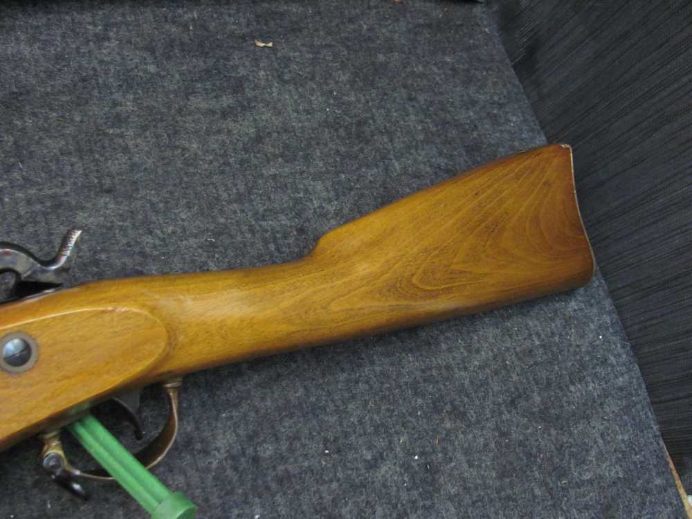 Vintage 1970's NAVY ARMS  CIVIL WAR REMINGTON 1863 ZOUAVE RIFLE 58 FREE -img-56