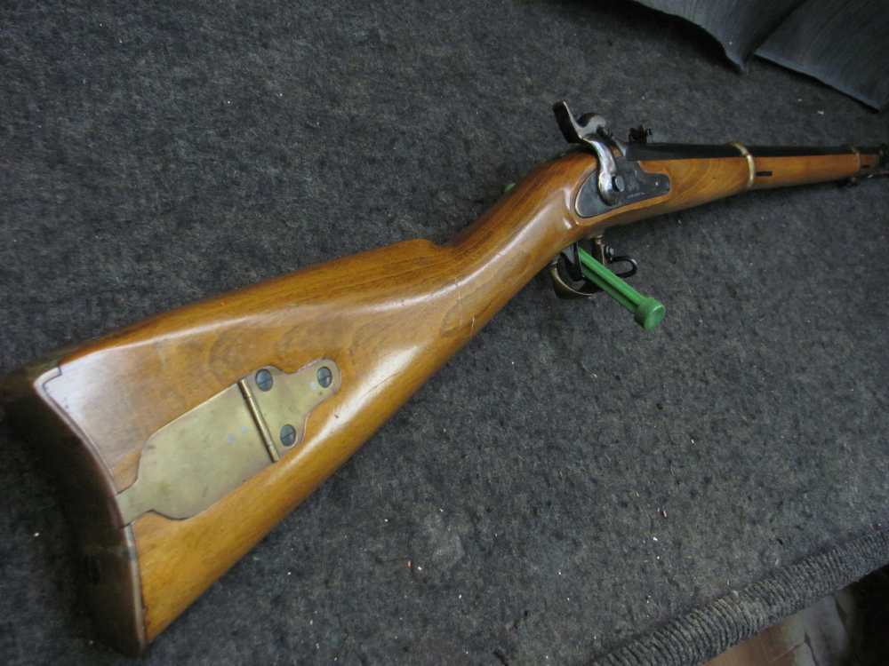 Vintage 1970's NAVY ARMS  CIVIL WAR REMINGTON 1863 ZOUAVE RIFLE 58 FREE -img-6