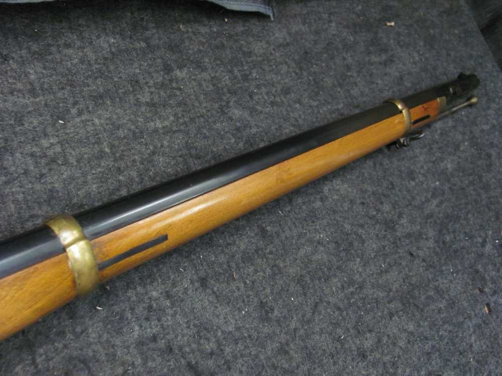 Vintage 1970's NAVY ARMS  CIVIL WAR REMINGTON 1863 ZOUAVE RIFLE 58 FREE -img-37