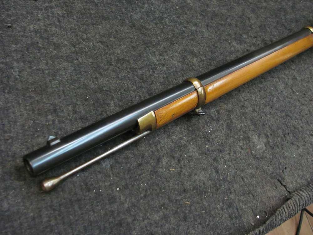 Vintage 1970's NAVY ARMS  CIVIL WAR REMINGTON 1863 ZOUAVE RIFLE 58 FREE -img-1