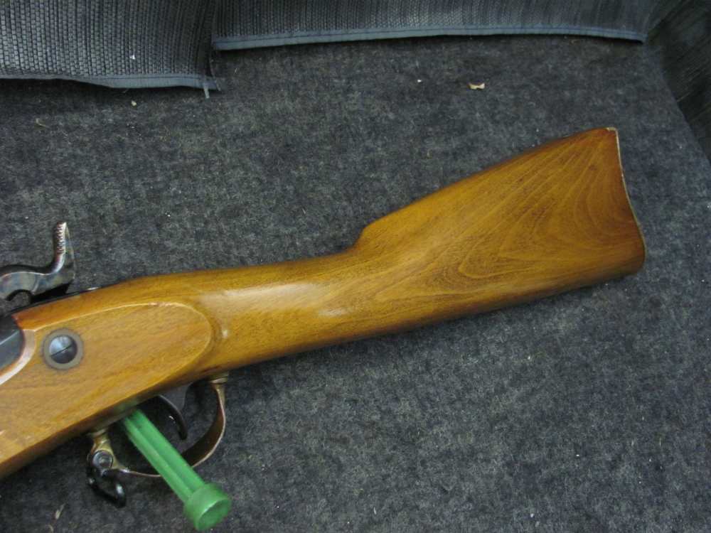 Vintage 1970's NAVY ARMS  CIVIL WAR REMINGTON 1863 ZOUAVE RIFLE 58 FREE -img-4