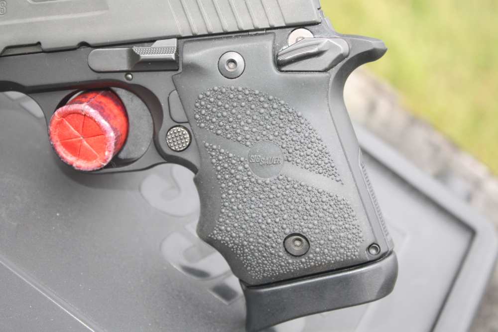 Sig P938 BRG 9mm Tritium sights/laser w/box papers, etc. NICE!-img-3