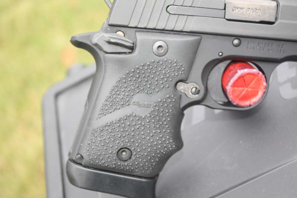 Sig P938 BRG 9mm Tritium sights/laser w/box papers, etc. NICE!-img-7