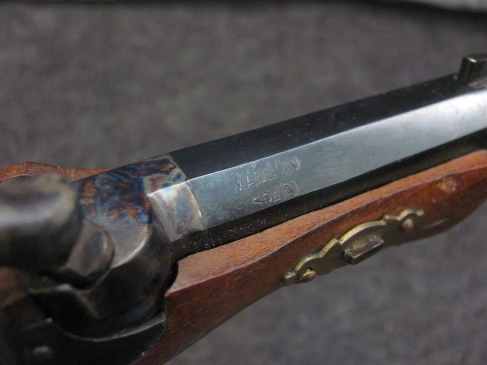 Vintage MARKWELL 41 Percussion Derringer - Beautiful Color Case- & Patina-img-7