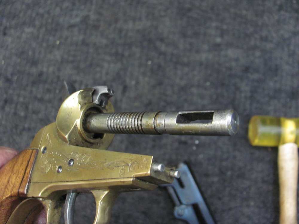 Vintage 1970's Engraved  Colt Pocket 31 Percussion FIE Italian -img-14