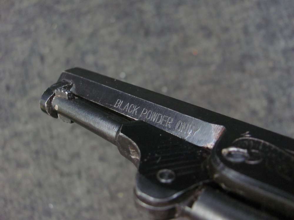 Vintage 1970's Engraved  Colt Pocket 31 Percussion FIE Italian -img-8
