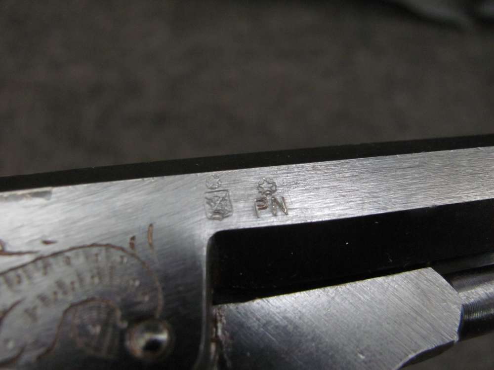 Vintage 1970's Engraved  Colt Pocket 31 Percussion FIE Italian -img-9