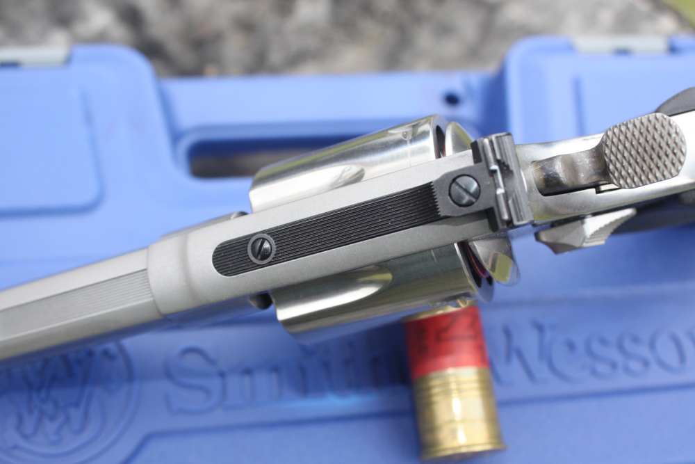 Smith & Wesson Model 629-6 44 mag 4" stainless NICE!-img-13