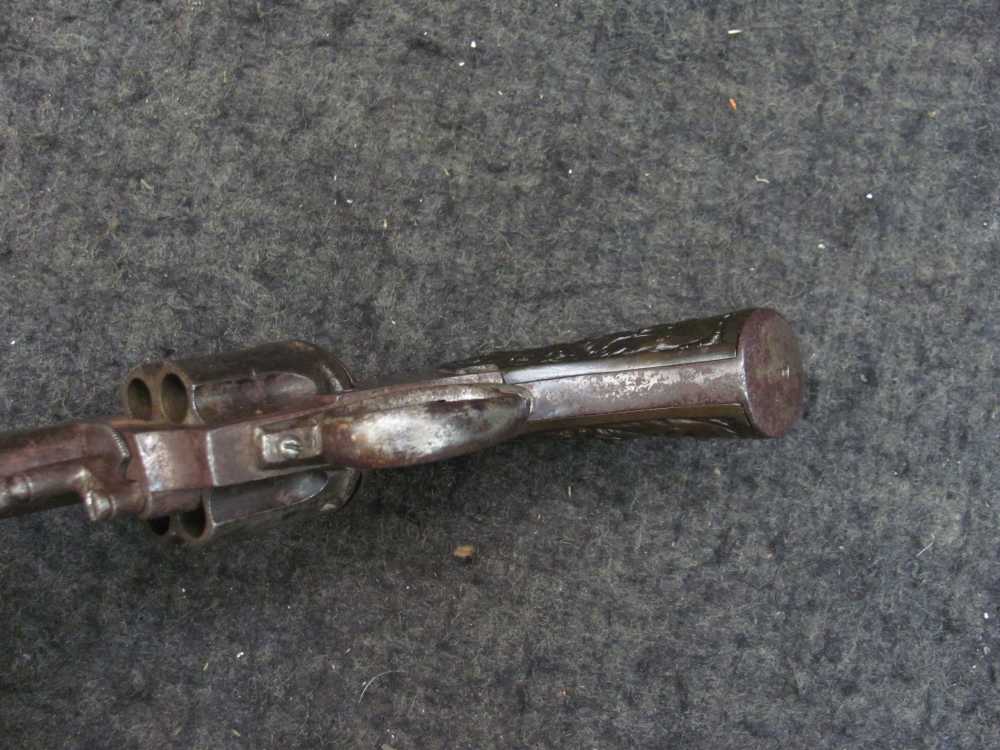 Frontier Army Belgian Large Frame Revolver Winchester .44-40 1880's GREAT -img-20