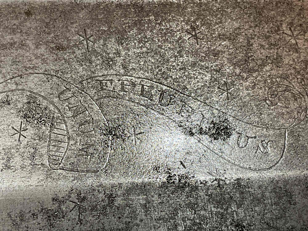 Revolutionary War Saber Sword Engraved W Early “Frog Legged” Eagle Crest -img-14