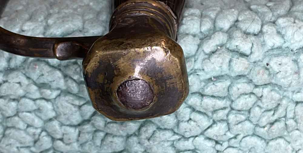 Revolutionary War Saber Sword Engraved W Early “Frog Legged” Eagle Crest -img-22