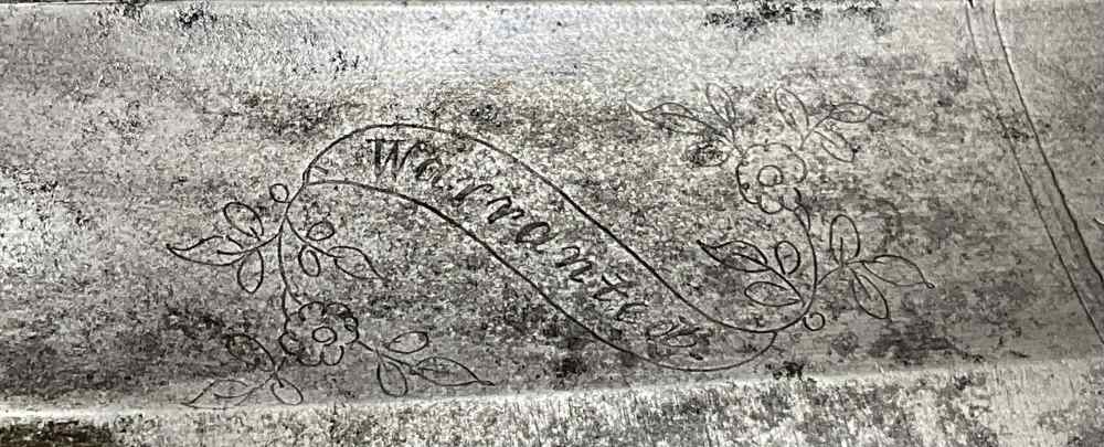Revolutionary War Saber Sword Engraved W Early “Frog Legged” Eagle Crest -img-15