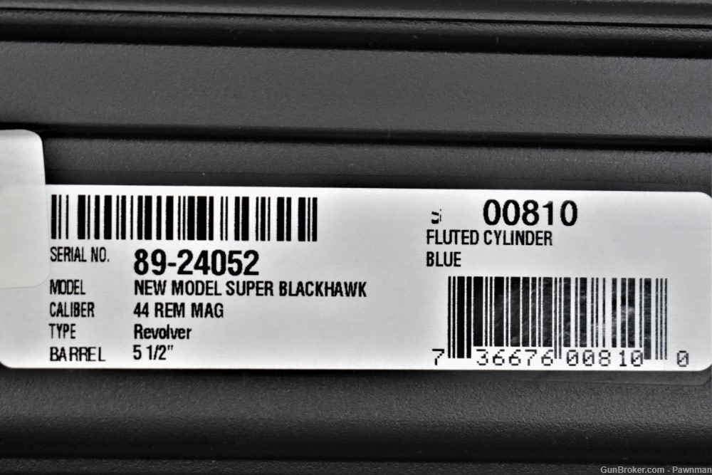 New Model Ruger Super Blackhawk in 44 Mag 5.5” barrel - NEW!-img-9