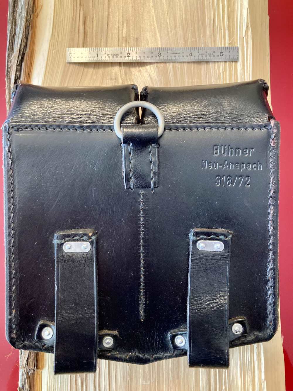FN FAL Magazine Pouch - 20 Round - Leather-img-3