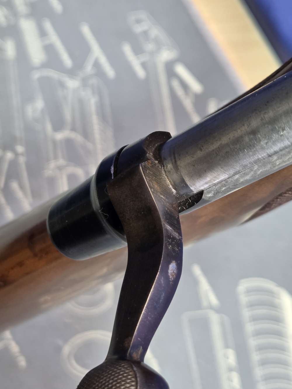 Remington Model Seven .223 Rem Bolt Action Rifle Wood Stock-img-30
