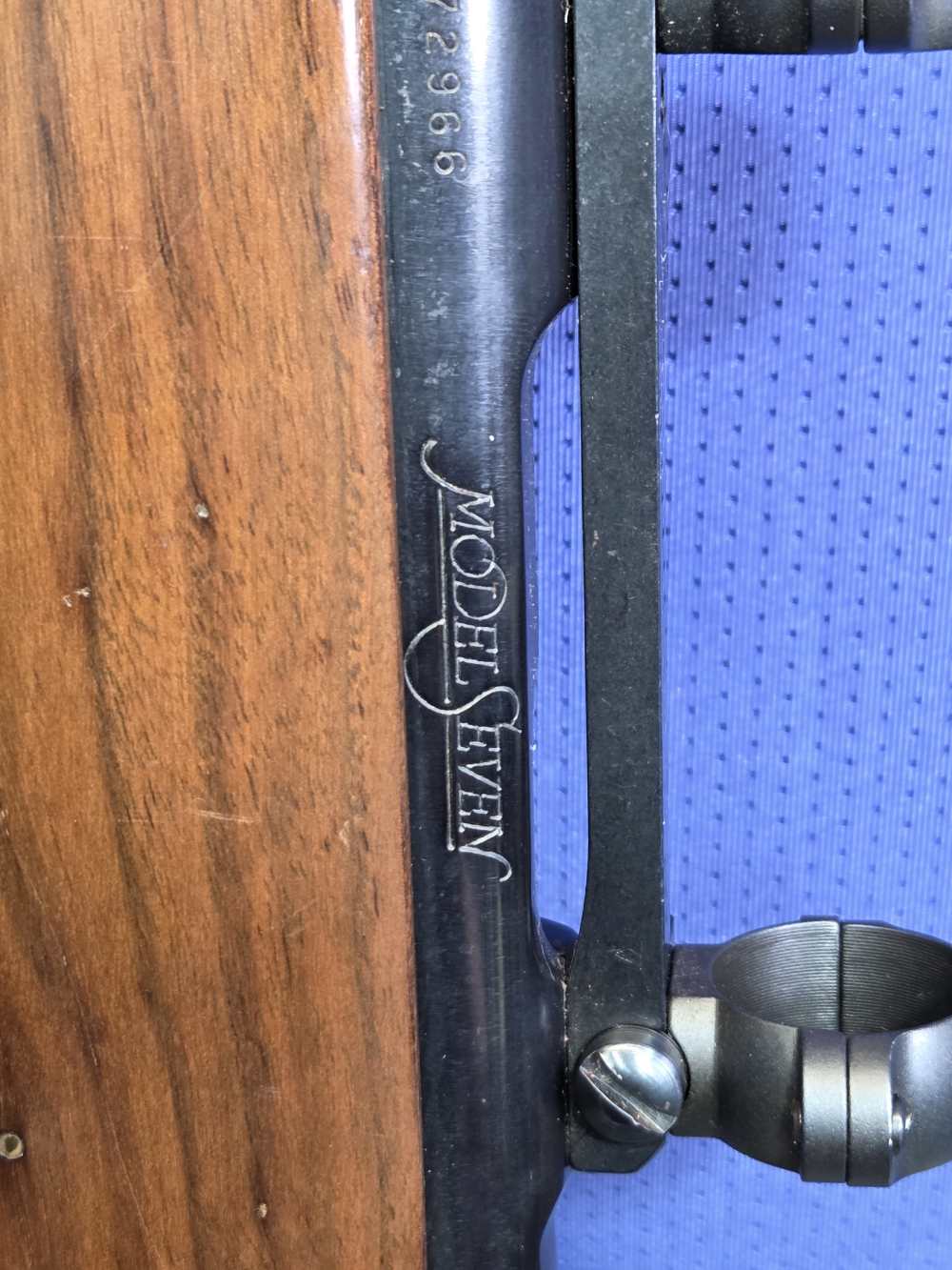 Remington Model Seven .223 Rem Bolt Action Rifle Wood Stock-img-19