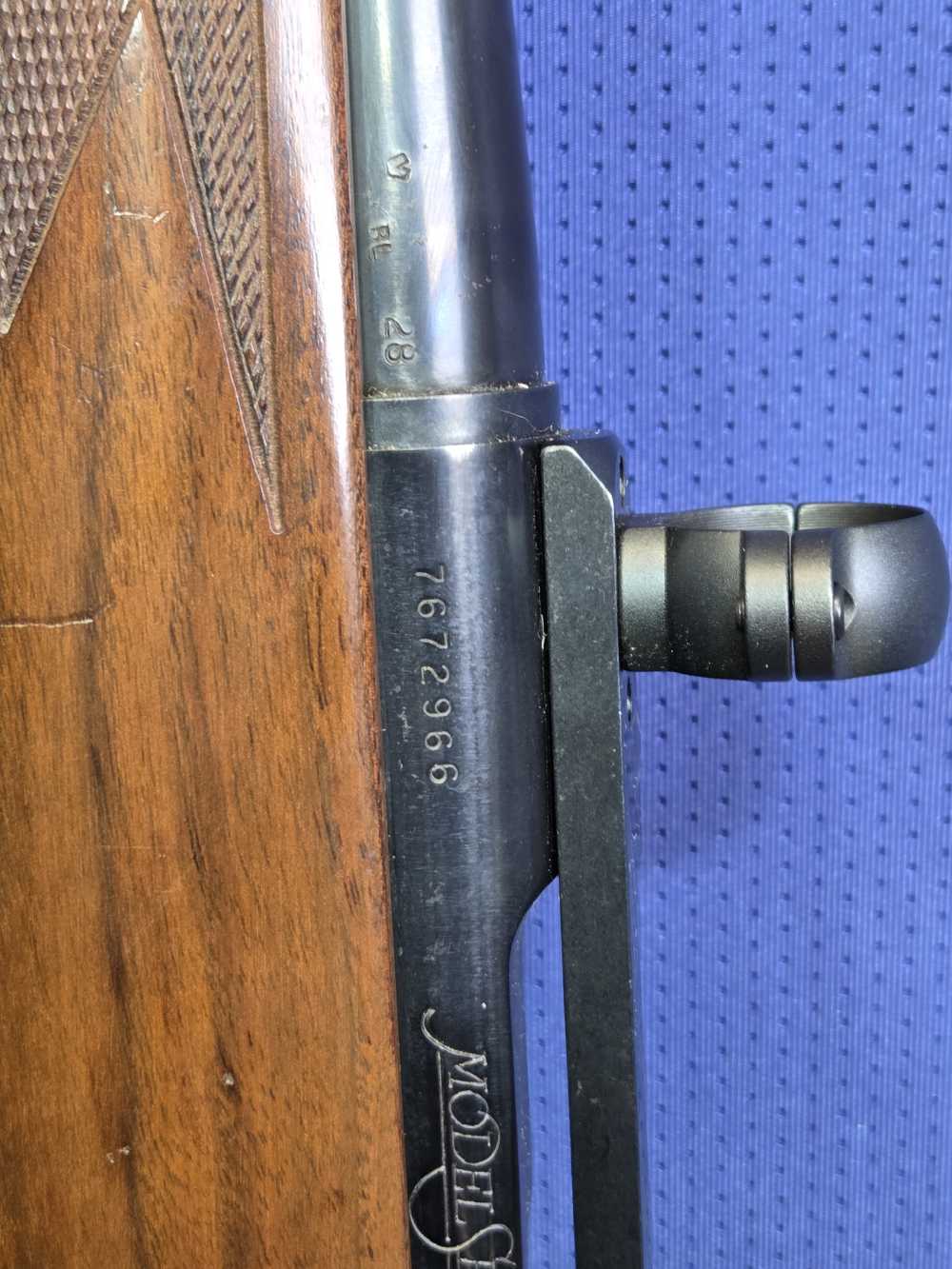 Remington Model Seven .223 Rem Bolt Action Rifle Wood Stock-img-20