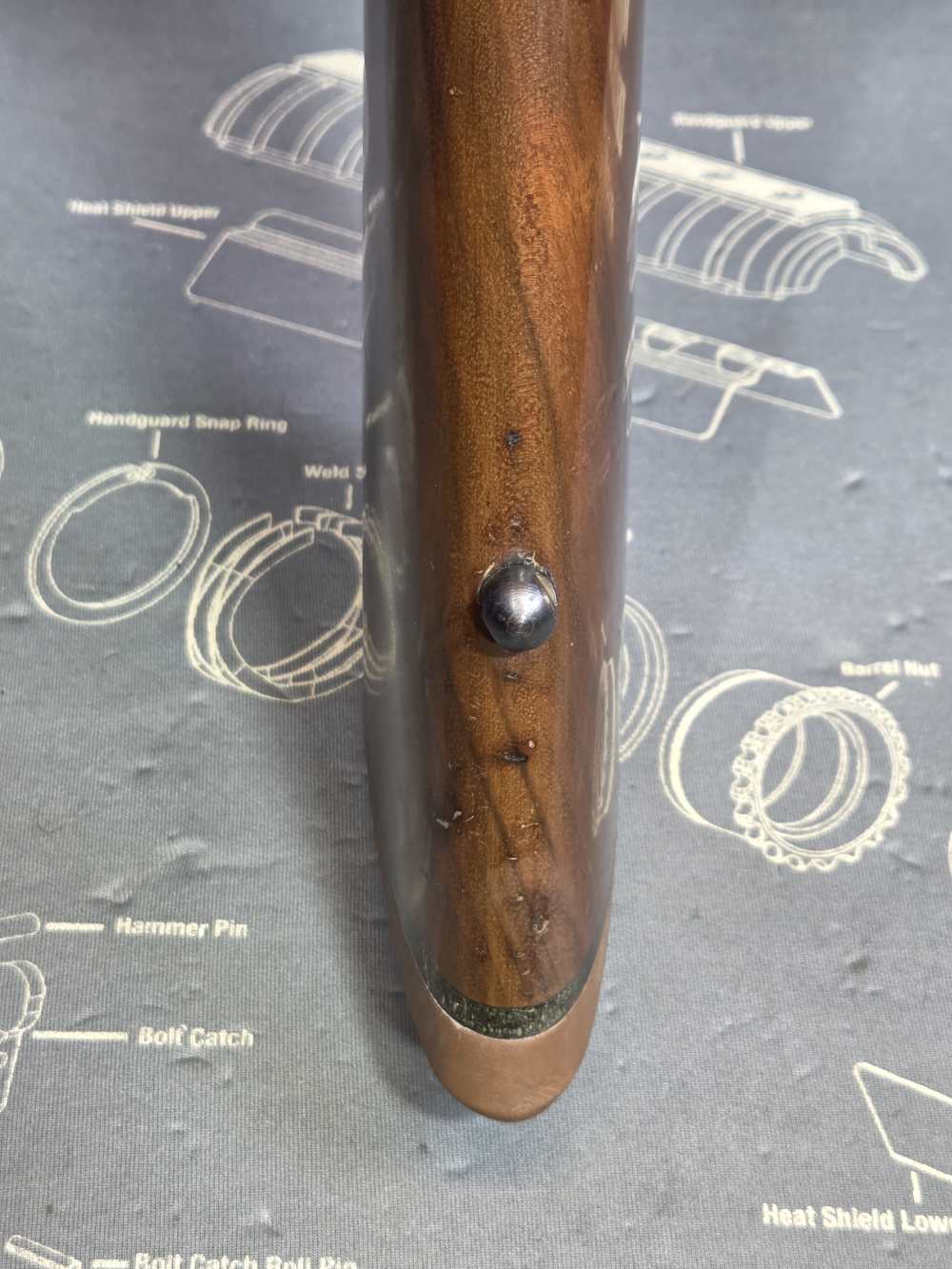 Remington Model Seven .223 Rem Bolt Action Rifle Wood Stock-img-21