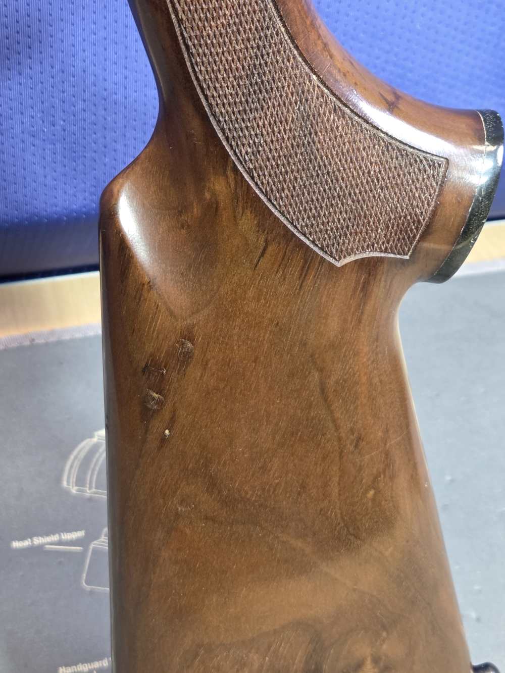 Remington Model Seven .223 Rem Bolt Action Rifle Wood Stock-img-7
