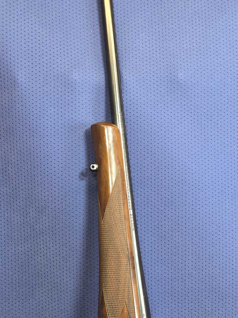Remington Model Seven .223 Rem Bolt Action Rifle Wood Stock-img-15