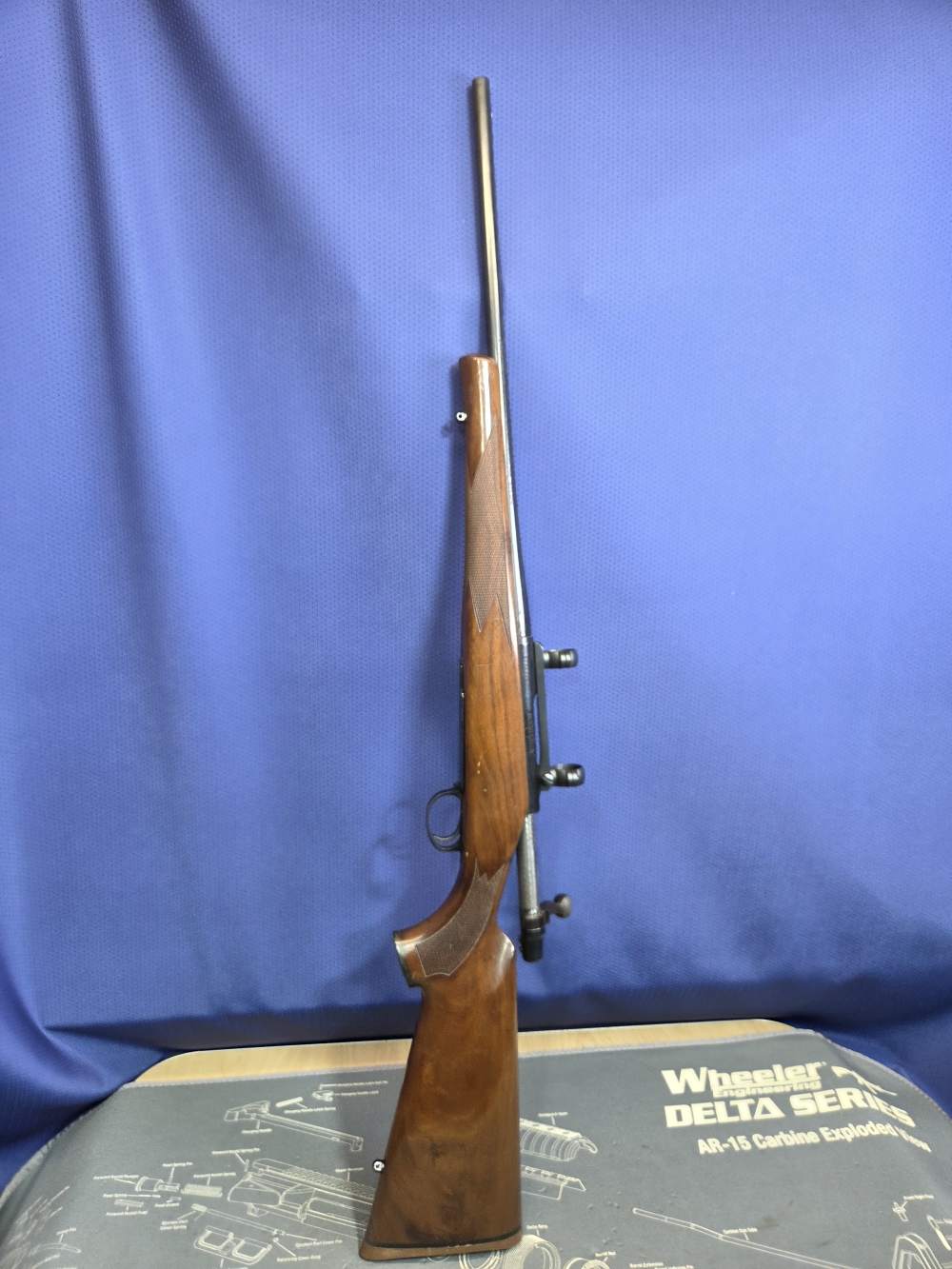 Remington Model Seven .223 Rem Bolt Action Rifle Wood Stock-img-11