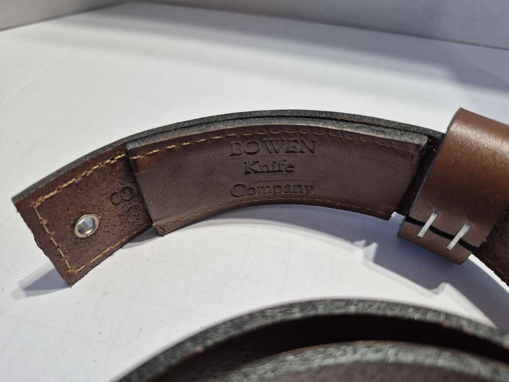Bowen Survivor Belt Buckle Knife Single Edge Stainless-img-8