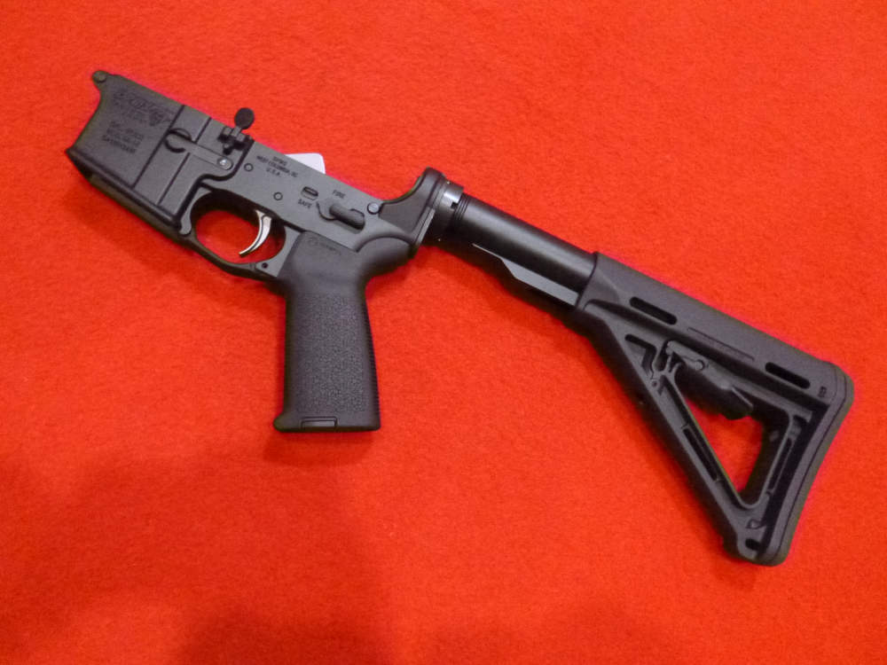 DPMS Magpul MOE DA-15 Complete Lower Receiver w/Panther Polished Trigger-img-1