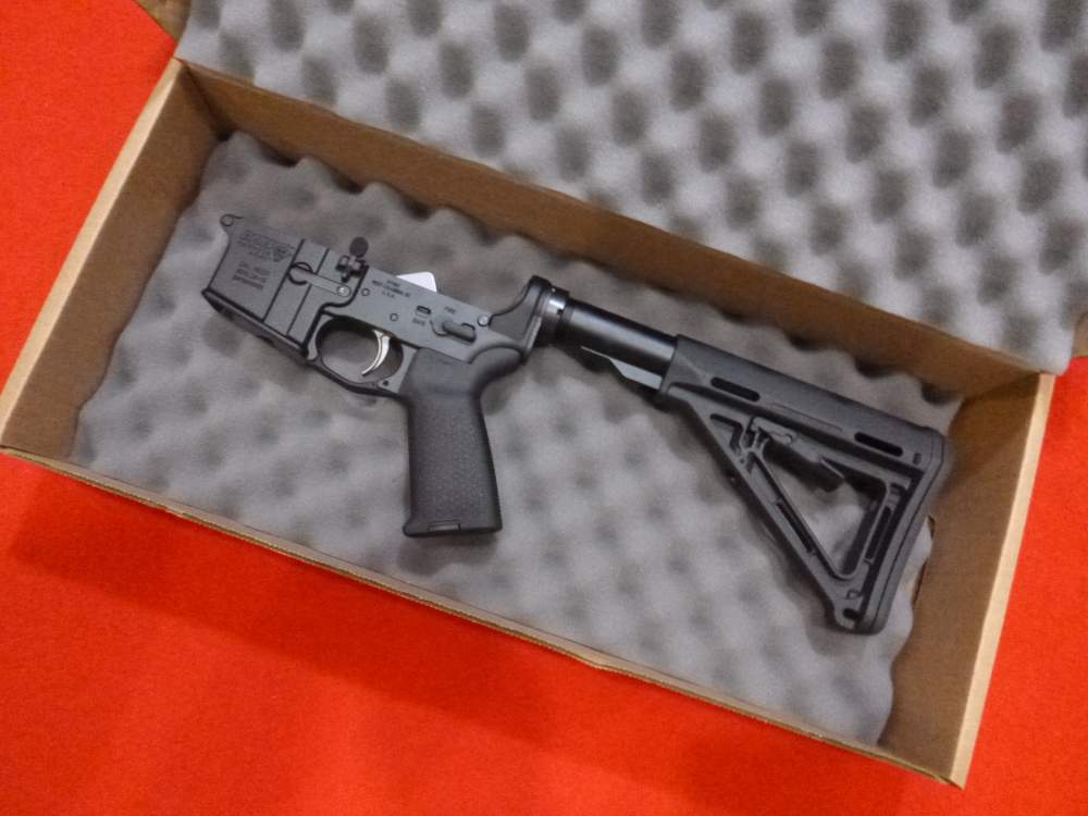 DPMS Magpul MOE DA-15 Complete Lower Receiver w/Panther Polished Trigger-img-0