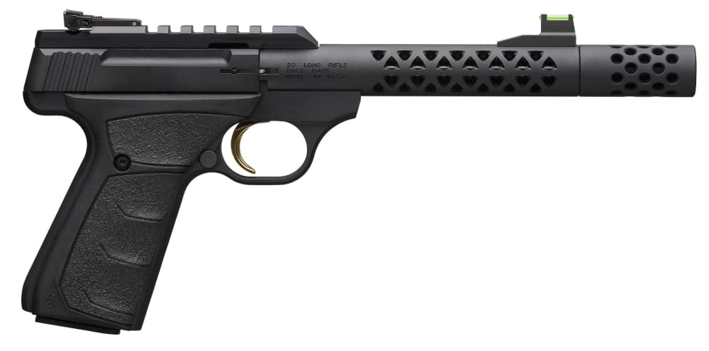 Browning Buck Mark Vision Triad 22lr 5.9" Black 051584490 Discontinued-img-0