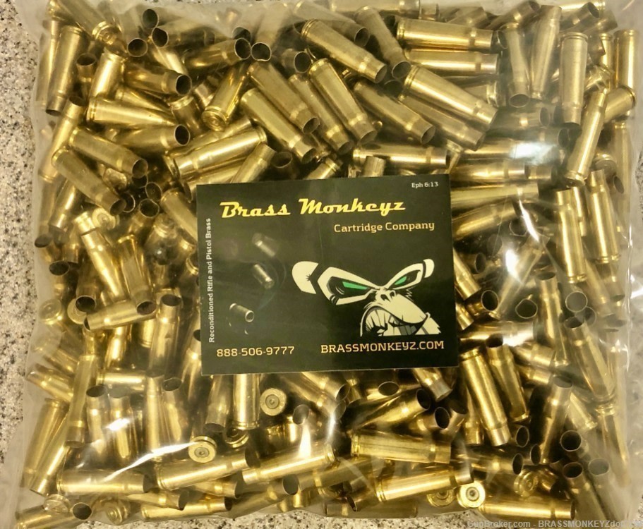 250+ 7.62X39 BRASS * POLISHED * UNPROCESSED * BOXER PRIMED *-img-1