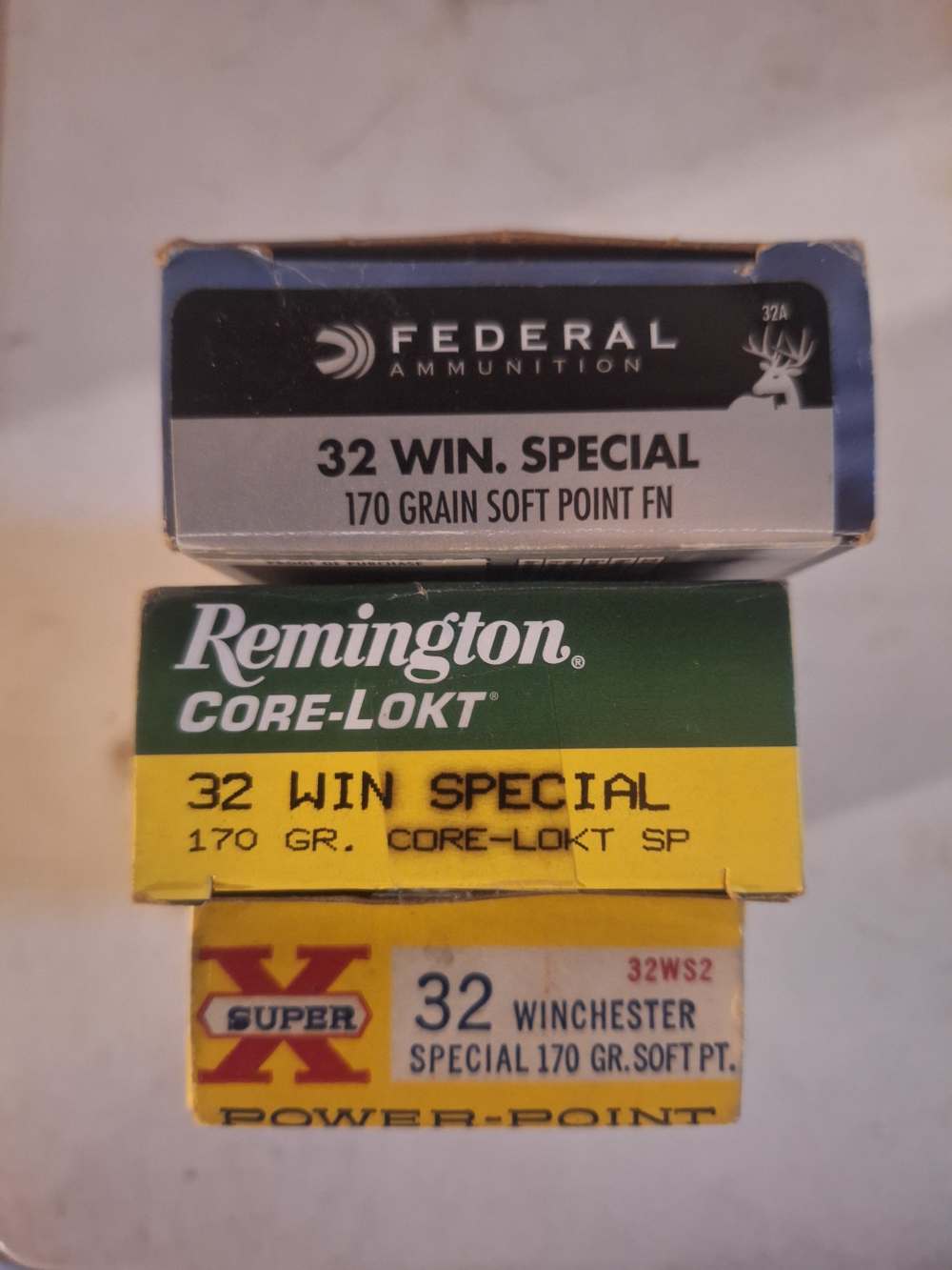 3 boxes 32 winchester special-img-0