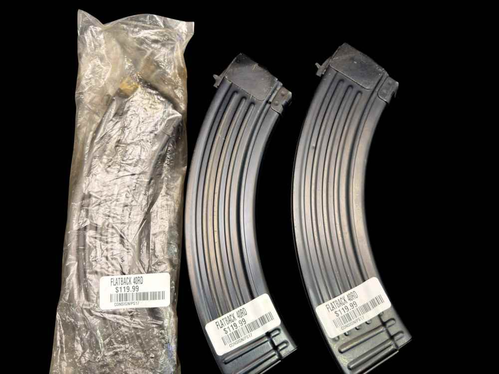 RARE, PRE-BAN CHINESE NORINCO AK-47 40 ROUND MAGAZINES 3-PACK-img-2